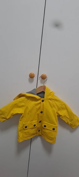 Chaqueta Amarilla con Capucha