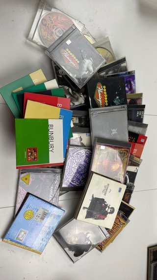 Colección CD Bunbury y Héroes del Silencio
