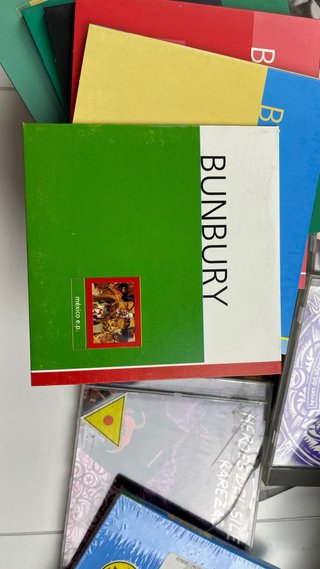 Colección CD Bunbury y Héroes del Silencio
