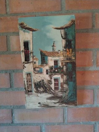 2 Cuadros Decorativos tela al óleo