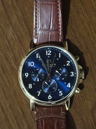 Reloj Tommy Hilfiger Azul y Marrón