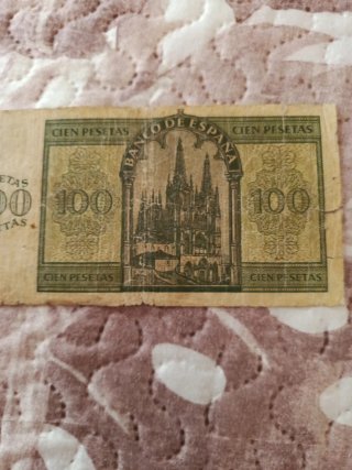 Billete 100 Pesetas Banco de España 1936