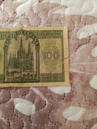 Billete 100 Pesetas Banco de España 1936