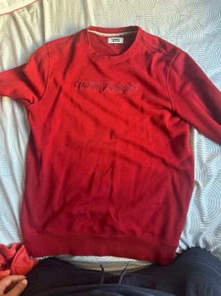Jersey Tommy Jeans Rojo Talla M