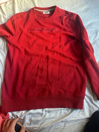 Jersey Tommy Jeans Rojo Talla M