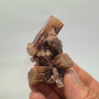 Aragonito mineral grupo de cristales La Pesquera