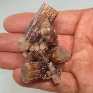 Aragonito mineral grupo de cristales La Pesquera