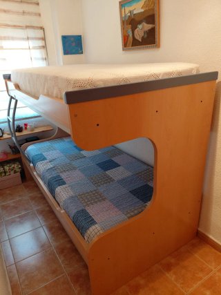 Litera de madera