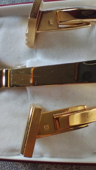 Set de Gemelos y Pasador de Corbata