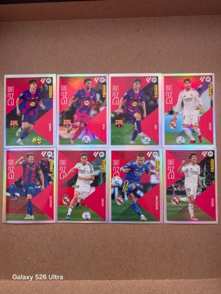 Lote 4 Cromos Panini Liga Este 2024-25