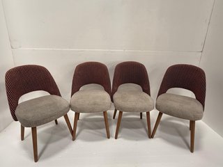 Lote 4 Sillas Diseño Nórdico
