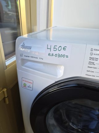 hoover h-wash 350 h3wps4126tamb580 lavadora 12 kg