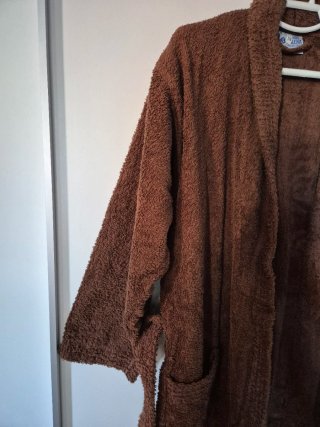 Salida de baño marrón talla única
