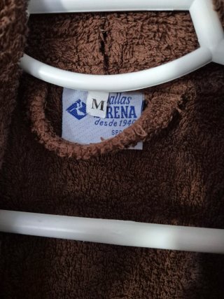 Salida de baño marrón talla única