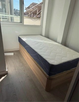 Cama 90cm + Colchón