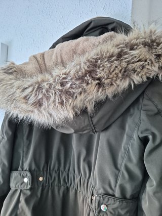 Abrigo Zara verde oscuro XS - Muy calentito!