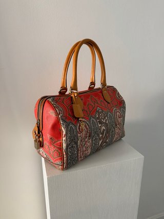 Borsa Etro Multicolor corallo - rosso - marrone