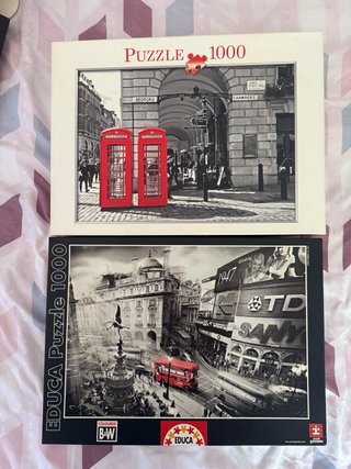 2 Puzzles de Londres de 1000 piezas