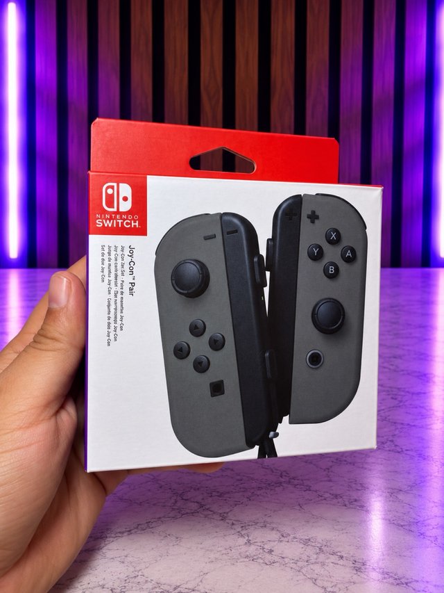 ¡NUEVOS! Joy-Cons Nintendo Switch Gris.