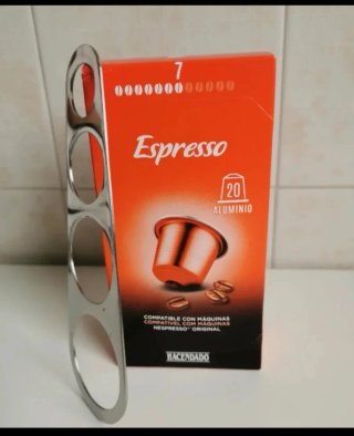 Medidor de espaguetis inox regalo cápsulas café