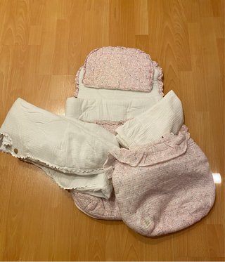 Conjunto Bugaboo Camaleon floral rosa