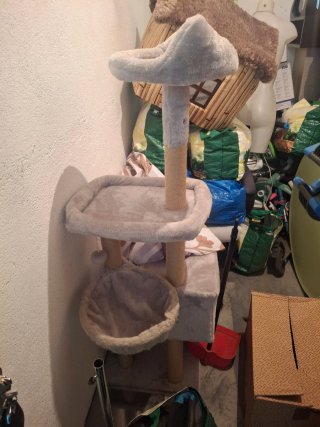 Árbol rascador para gatos