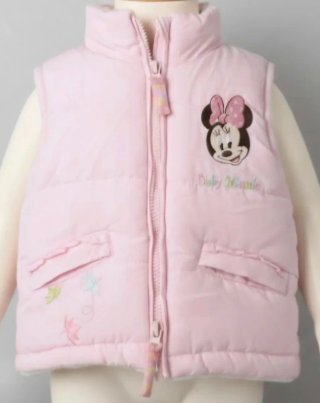Chaleco bebé Minnie Mouse Disney 3-6 meses