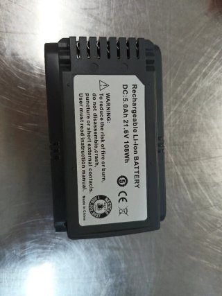 Batería Li-ion Recargable 21.6V 5.0Ah