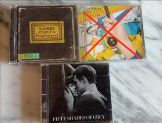 Lote CDs Indie Rock y BSO a 1 Euro la unidad