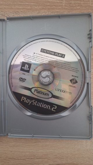 EyeToy Play 3 Platinum PS2