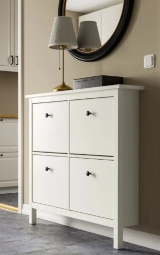 Zapatero IKEA Hemnes Blanco