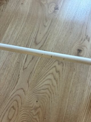 Silla plegable madera Ikea con cojín