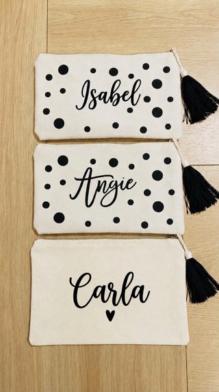 Neceser personalizado con nombre