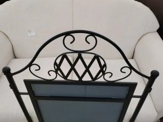 Espejo de Forja Clásico con Diseño Decorativo