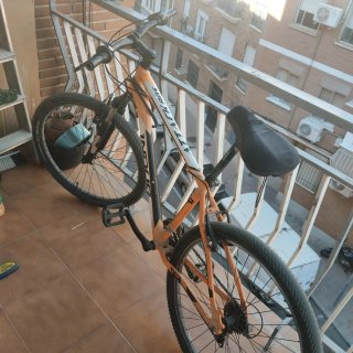 Bicicleta Montaña Naranja