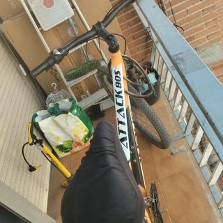 Bicicleta Montaña Naranja