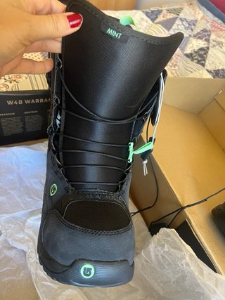 Botas Snowboard Burton Negras y Verdes