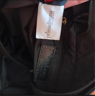 Borsa Primadonna Nera in camoscio
