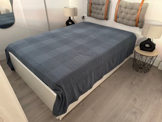 Cama IKEA BRIMNES 140x200 cajones, colchón, somier
