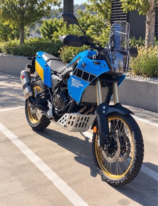 Yamaha Ténéré 700 Rally Azul/Amarillo