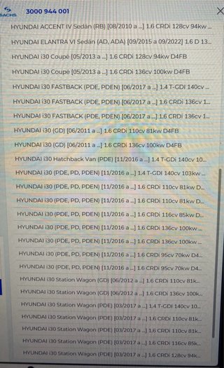 Kit Embrague Hyundai Kia A/T Nuevo y negociable