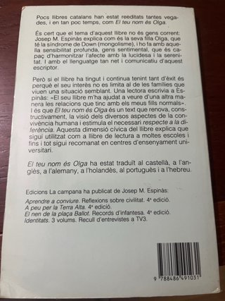 El teu nom és Olga