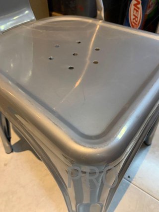 Silla Metalica para jardin