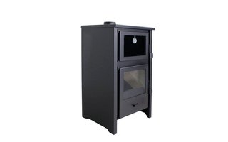 Estufa de leña con horno Quartz 0012HUE