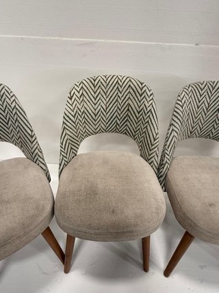 Lote 4 Sillas Diseño Nórdico