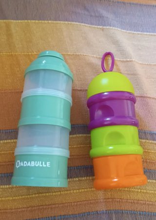 Dosificadores leche en polvo Beaba + Badabulle