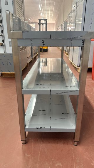 Mesa de Trabajo de Acero Inoxidable