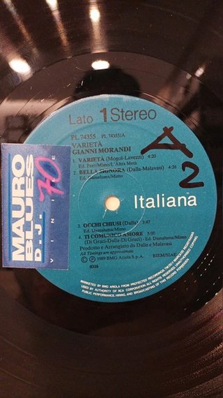 Gianni Morandi - Varietà (LP, Album) c8