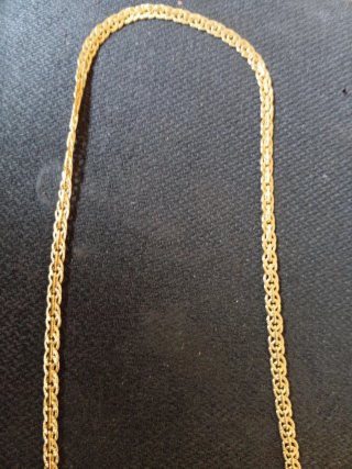 Cadena laminada oro 3 micras