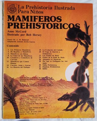 Lote de 2 libros juveniles sobre la Prehistoria